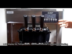 O gelado de alta qualidade faz à máquina o gelado macio que faz a máquina