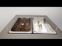 O gelado de alta qualidade faz à máquina o gelado macio que faz a máquina