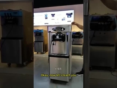 O gelado de alta qualidade faz à máquina o gelado macio que faz a máquina