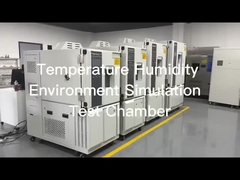 Câmara de ensaio de calor húmido de 220V Sensor de temperatura de humidade de precisão para ambientes de ensaio variados