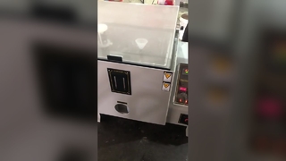 Câmara grande de teste de corrosão por spray de sal, à prova de vazamentos e de fácil manutenção