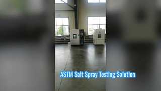 Gabinete de teste de spray de sal industrial de tamanho grande, revestimento de galvanização, testador de envelhecimento anti-sal e neblina