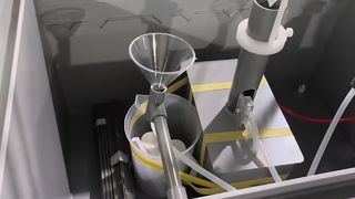 Resistência à corrosão da câmara de teste de spray de sal.