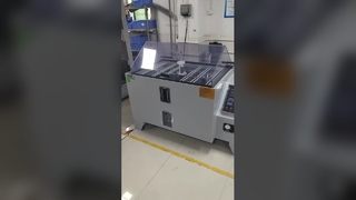 Testador de envelhecimento por spray de sal de peças automotivas de exportação padrão da UE, grande capacidade e resistente à corrosão