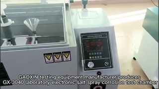 Testador de spray de sal com tela sensível ao toque, máquina de teste anticorrosão para parafusos e fixadores