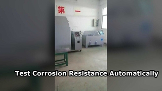 Liga de cobre-alumínio-zinco, resistente à corrosão, testador de spray de sal com controle preciso de temperatura