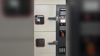 Câmara de pulverização de sal cíclica para inspeção de revestimento de ferragens