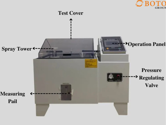 Cyclic Corrosion Test Chamber 0.09m2~2.25m2 B117 Salt Spray Chamber  Singleton Salt Spray Chamber