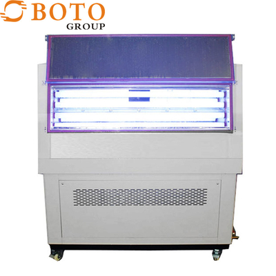 UV Test Chamber 0-1200mW/cm2 Humidity Range 20-95%RH Material Aging Performance Testing Instrument