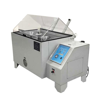 Câmara de ensaio de pulverização de sal de material polimérico resistente à corrosão AC220V 0.3mm~0.8mm Câmara de bocal de pulverização
