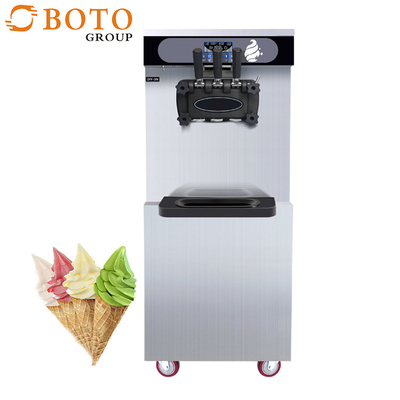 Assoalho de BT-25FB 25L/H que está a máquina macia comercial de aço inoxidável do gelado