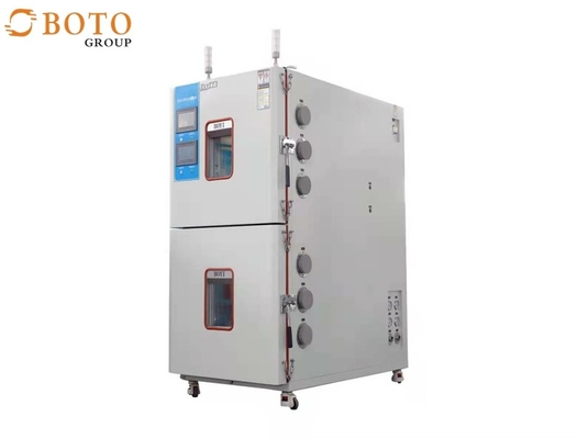Câmara fria do teste de choque térmico da bateria da máquina de testes do impacto do calor da temperatura de 2 zonas