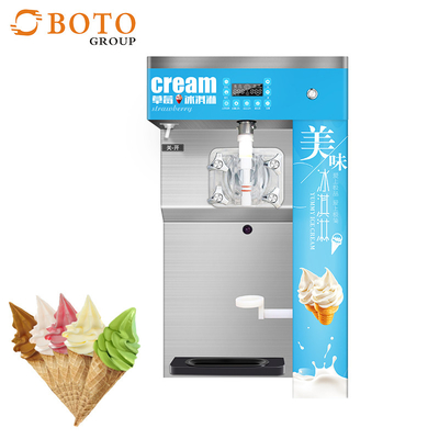 Máquina macia automática BT-25AB do gelado do saque da capacidade grande do tampo da mesa
